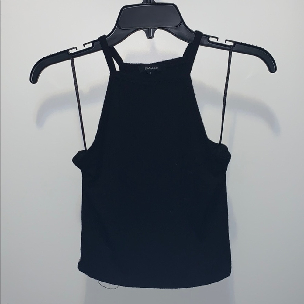 Forever 21 Black Crop Top Tank